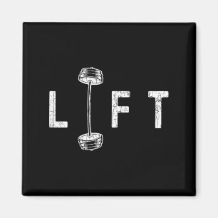 Aimant Ascenseur Gym amusant Inspirant Motivational Graph