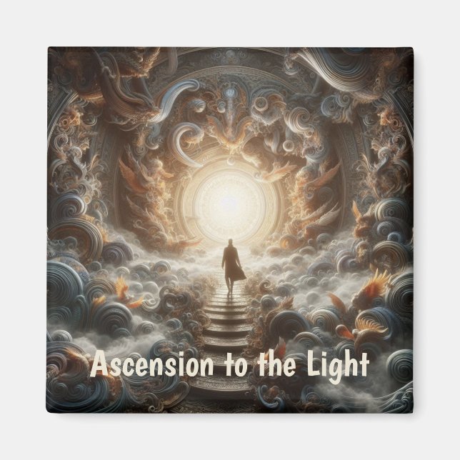 Aimant Ascension vers la Lumière (Devant)