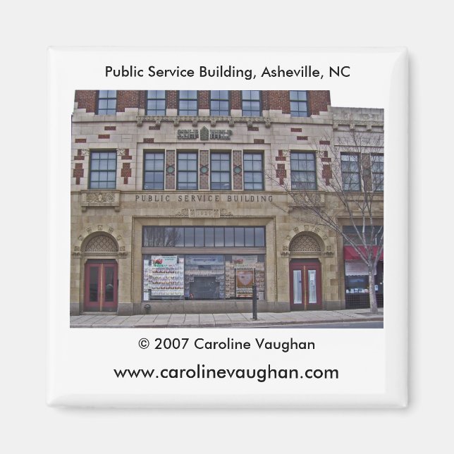 Aimant Asheville 1699, bâtiment de la fonction publique,  (Devant)