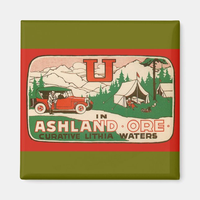 Aimant Ashland Oregon (Devant)