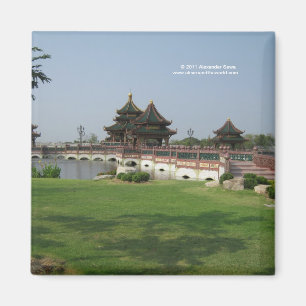 Aimant asiatique d'architecture