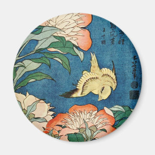 Aimant ASIATIQUE de PIVOINES