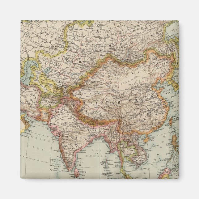 Aimant Asie 33 (Devant)