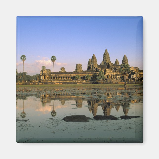 Aimant Asie, Cambodge, Siem Reap. Angkor Wat. 2 (Devant)