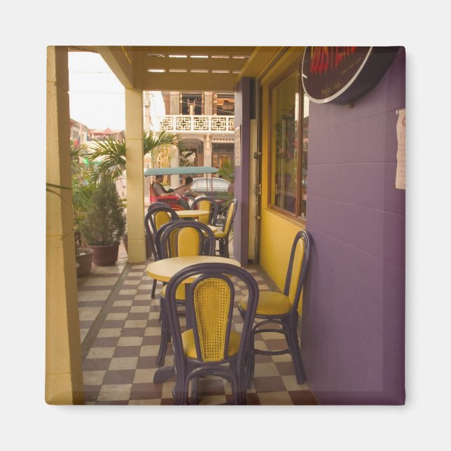 Aimant Asie, Cambodge, Siem Reap, café. (Devant)
