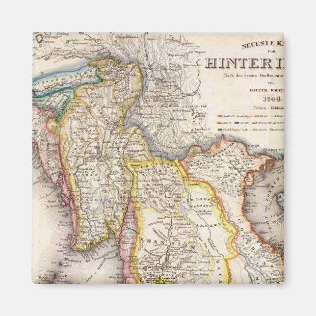 Aimant Asie du Sud (Devant)