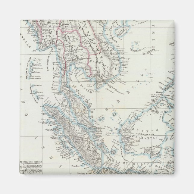 Aimant Asie du Sud (Devant)