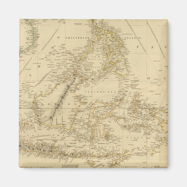 Aimant Asie du Sud-EstIndonésie (Devant)