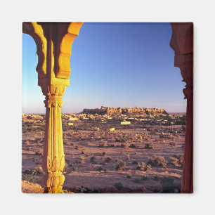 Aimant Asie, Inde, Rajasthan, Jaisalmer. La vue depuis