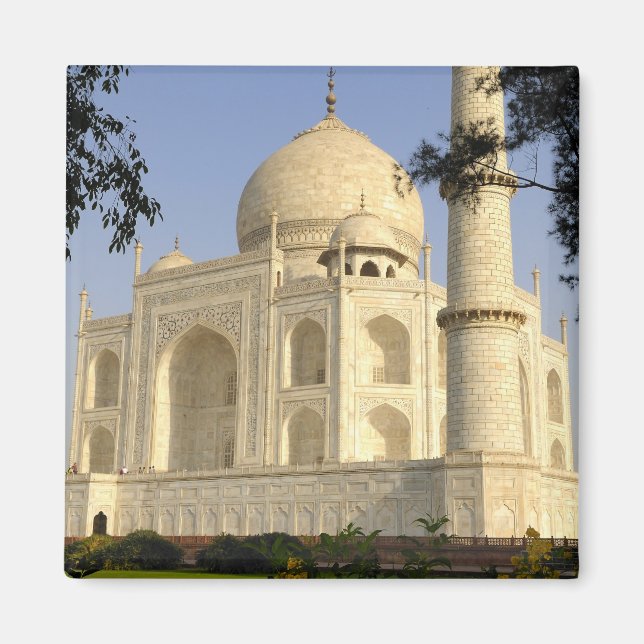 Aimant Asie, Inde, Uttar Pradesh, Agra. Le Taj (Devant)