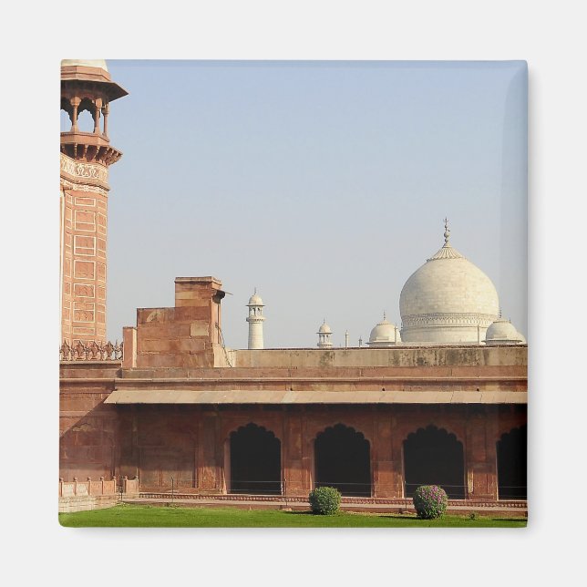 Aimant Asie, Inde, Uttar Pradesh, Agra. Le Taj 6 (Devant)