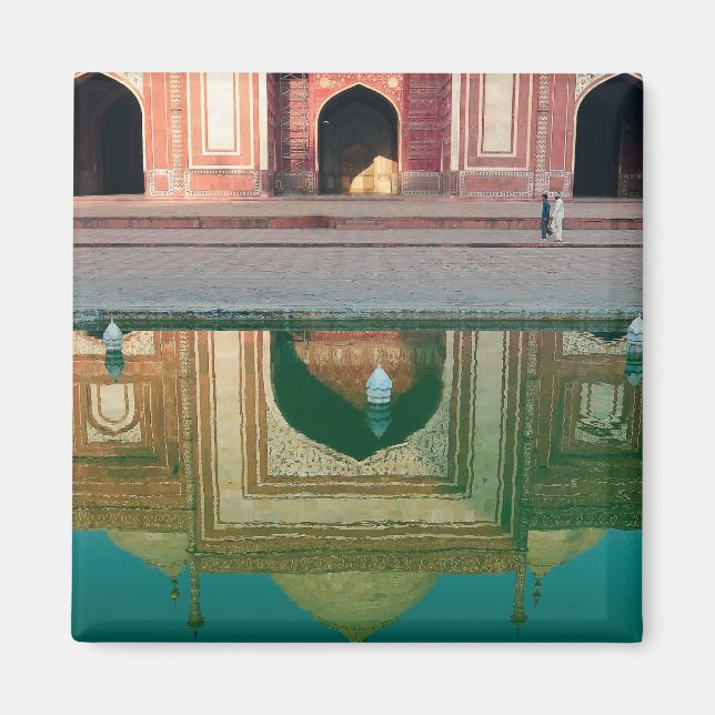 Aimant Asie, Inde, Uttar Pradesh, Agra. Sur le 2 (Devant)