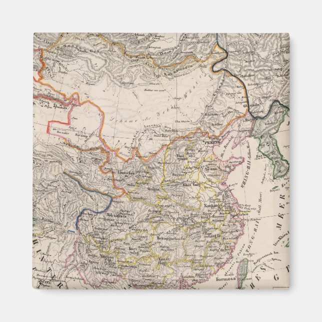 Aimant Asie, Japon, Chine (Devant)