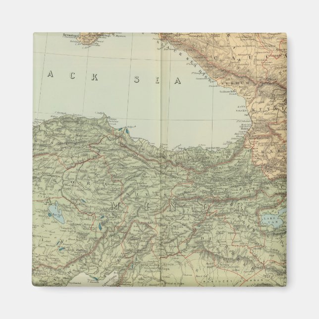 Aimant Asie Mineure, Caucase, Mer Noire (Devant)