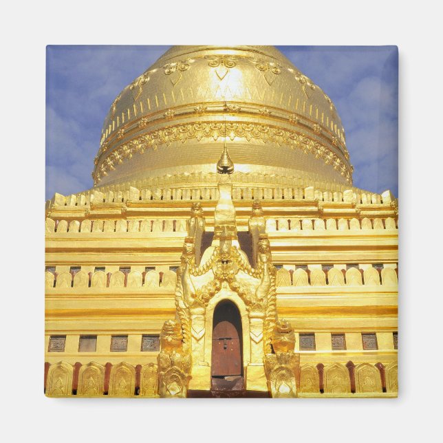 Aimant Asie, Myanmar (Birmanie), Bagan (Pagan). Le Shwe (Devant)