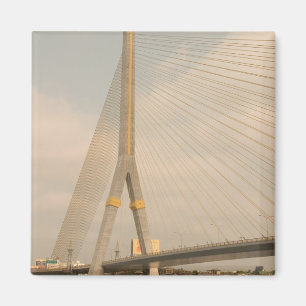 Aimant Asie, Thaïlande, Bangkok, pont sur Chao