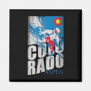 Aimant Aspen Colorado Snowboard Snowboard Snowboard Snowb