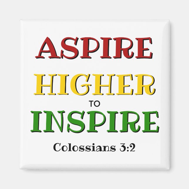 Aimant ASPIRE HAUT INSPIRE Christian (Devant)