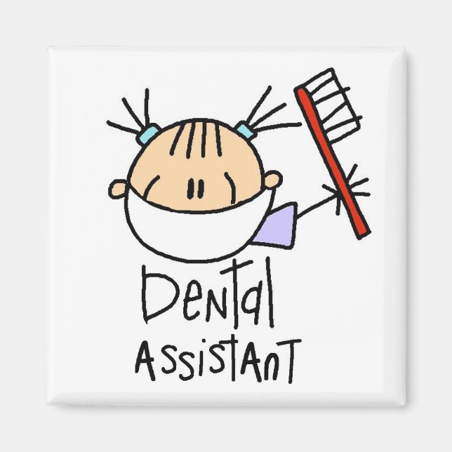 Aimant Assistant Dentaire (Devant)