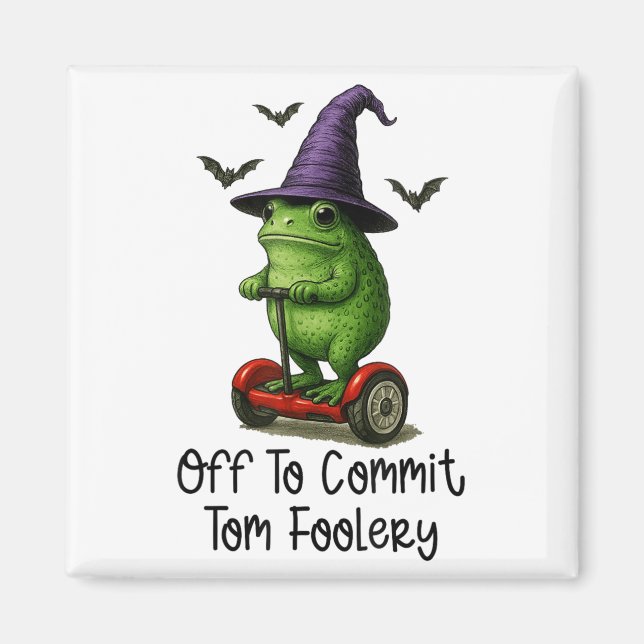 Aimant Assistant Grenouille Whimsical Désactivé Pour Enga (Devant)