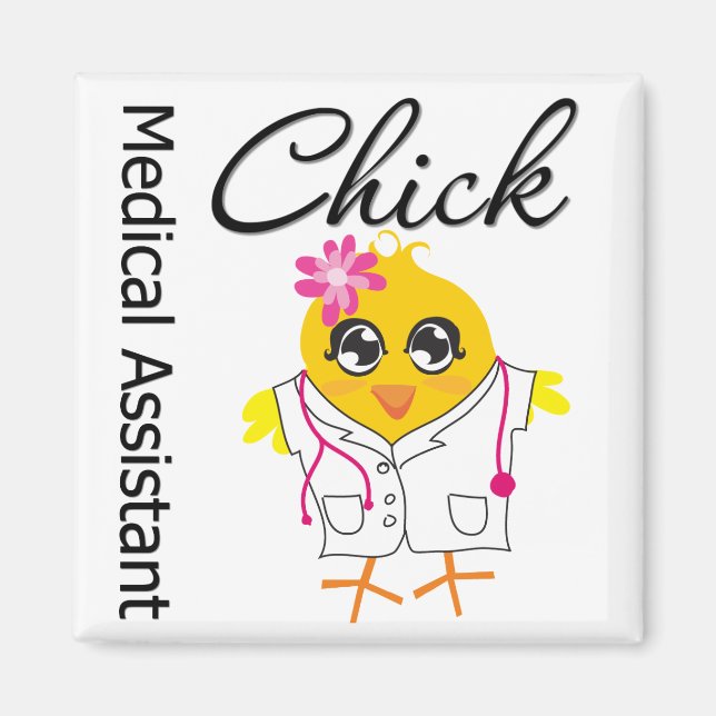 Aimant Assistant Médicale Chick (Devant)