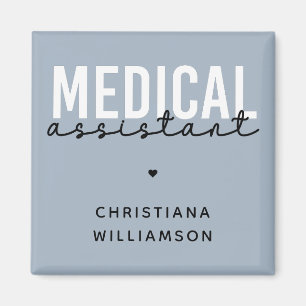Aimant Assistant Médicale personnalisé Cadeau de l'assi