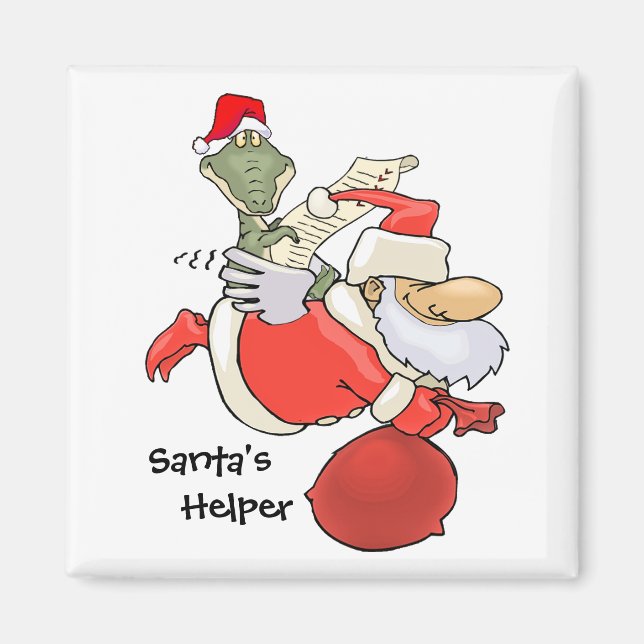 Aimant Assistant père Noël (Devant)