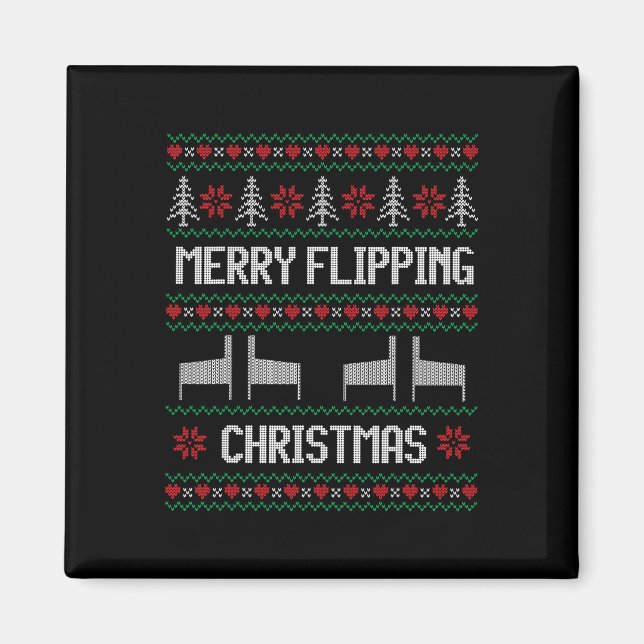 Aimant Assistant Pinball Machine de Noël (Devant)