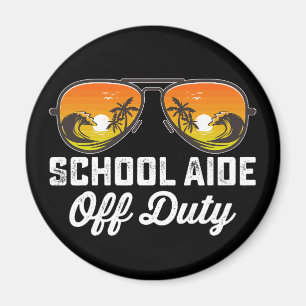 Aimant Assistant scolaire hors service lunettes de soleil