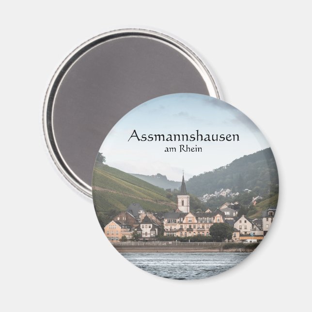 Aimant Assmannshausen Souvenir  (Recto/Verso)