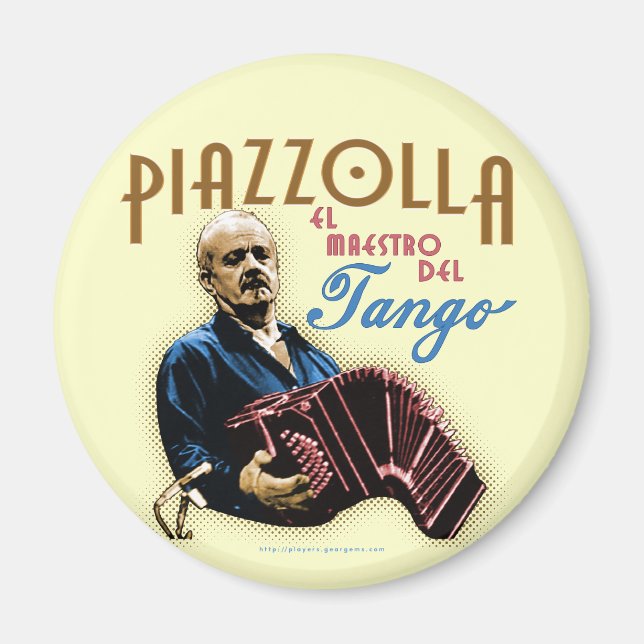 Aimant Astor Piazzolla (Devant)
