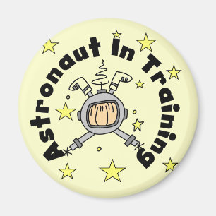 Aimant Astronaute en T-shirts et cadeaux de formation