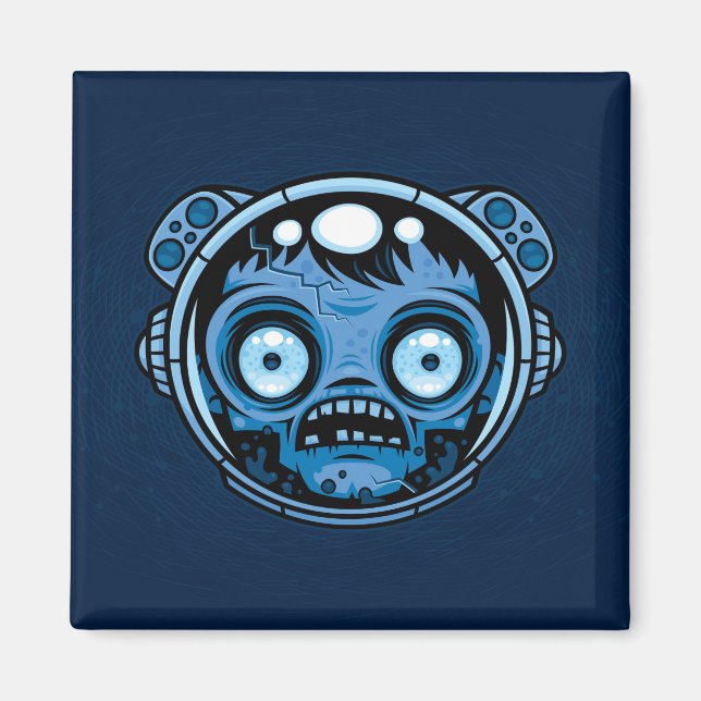 Aimant Astronaute zombie (Devant)