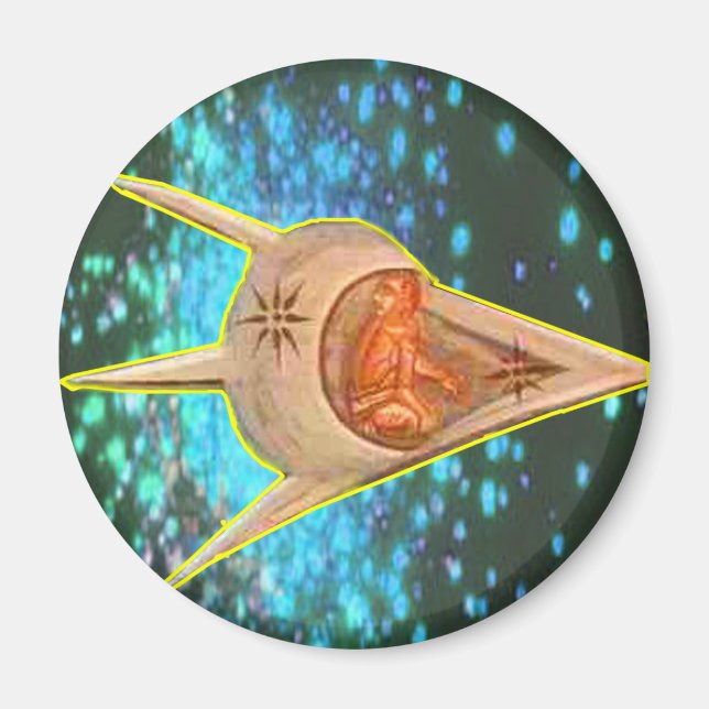 Aimant Astronautes anciens (Devant)