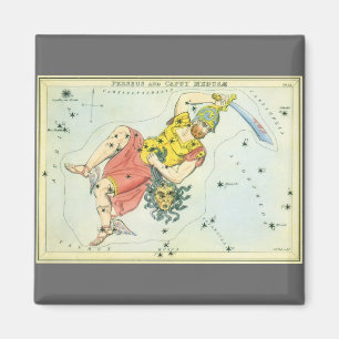 Aimant Astronomie Ancienne, Persée et Tête de Méduse