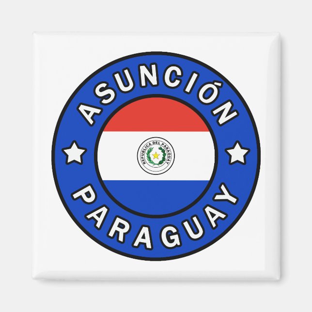 Aimant Asunción Paraguay (Devant)