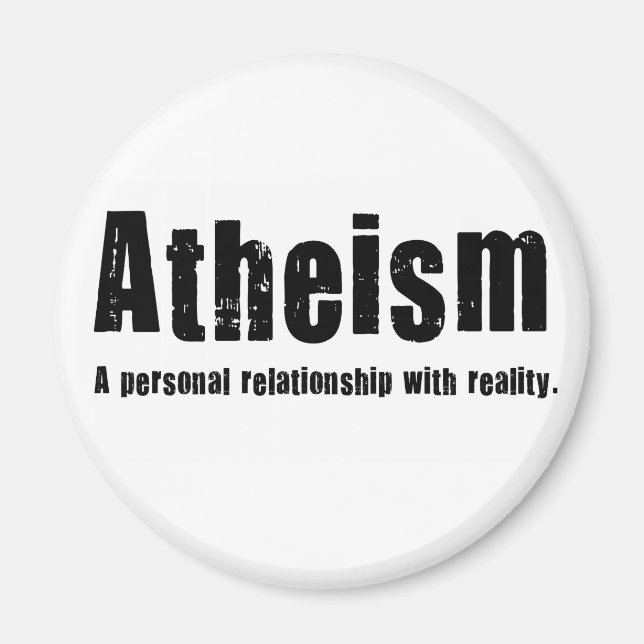 Aimant Athéisme. Une relation personnelle avec la réalité (Devant)