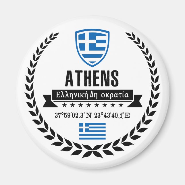Aimant Athènes (Devant)