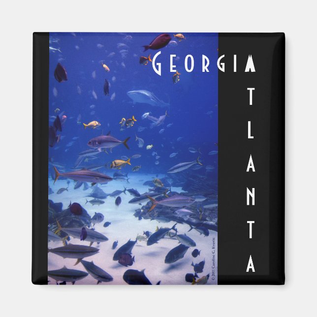 Aimant Atlanta Géorgie (Devant)