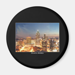 Aimant Atlanta, la Géorgie la nuit - bel horizon