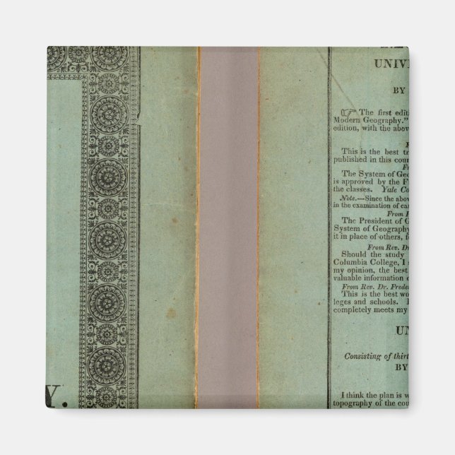 Aimant Atlas moderne (Devant)