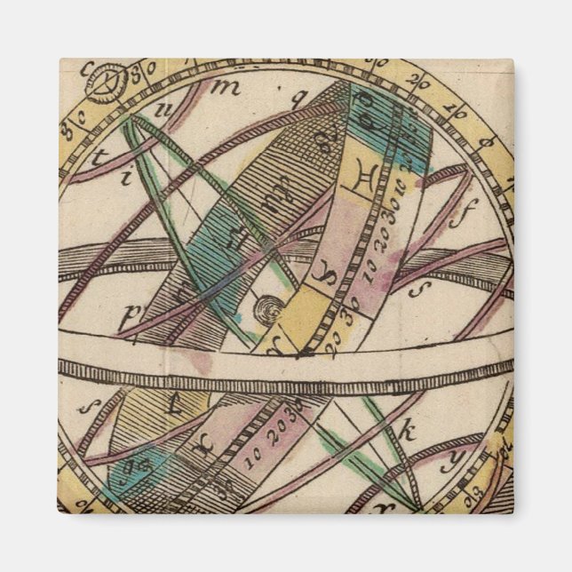 Aimant Atlas mondial 2 (Devant)