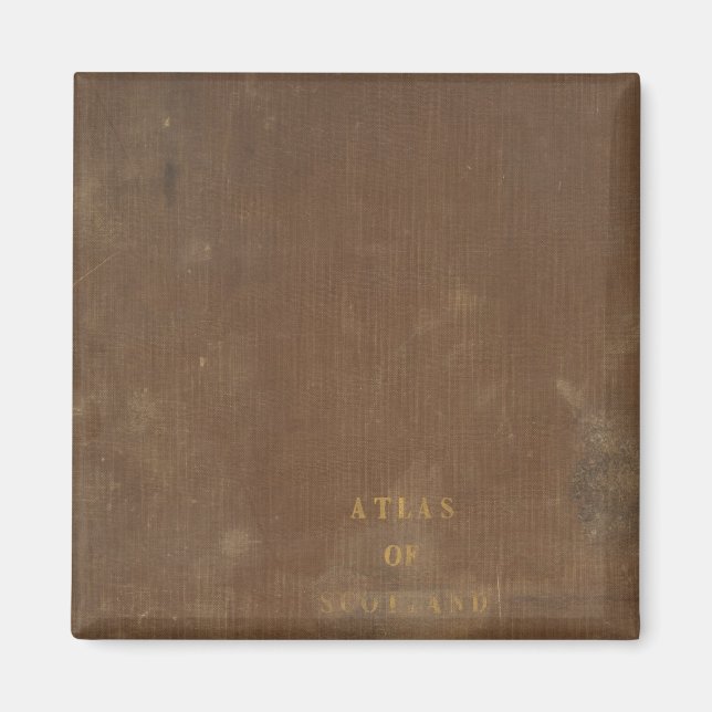 Aimant Atlas of Scotland (Devant)