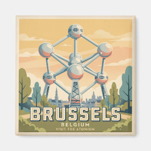 Aimant Atomium Belgique