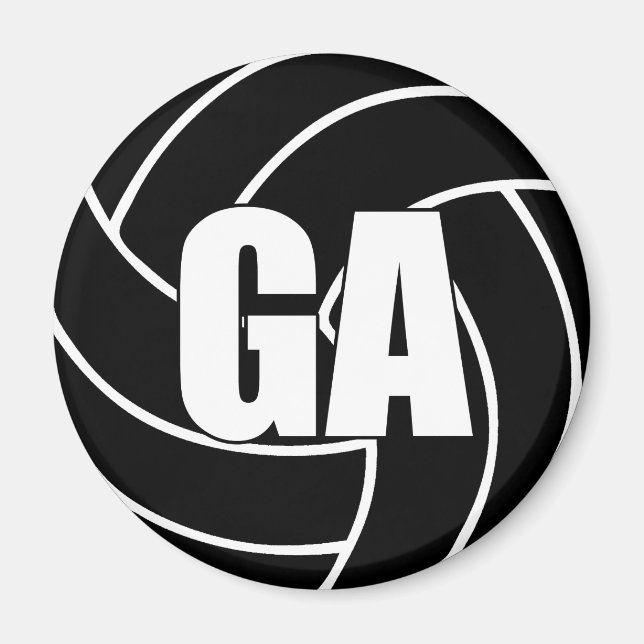 Aimant Attaque aux objectifs de netball (Devant)