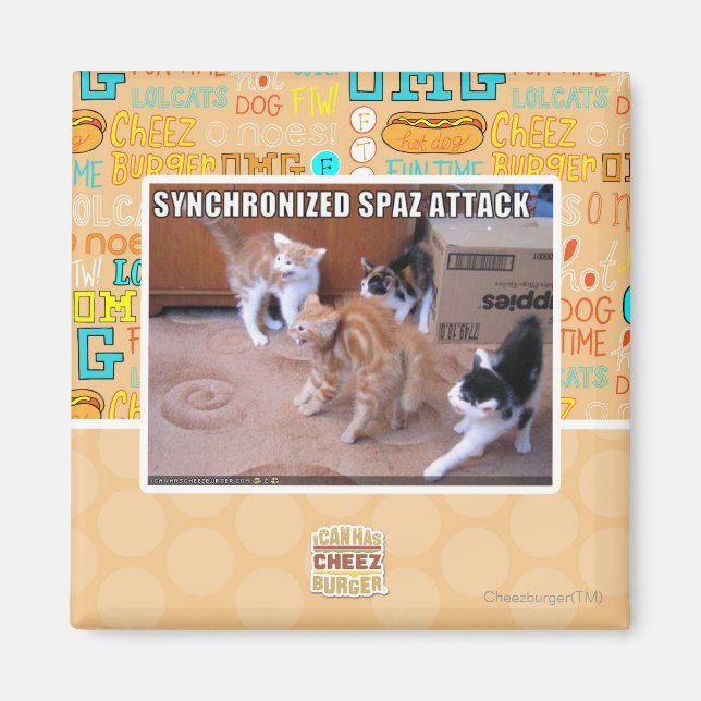 Aimant Attaque Spaz Sychronisée (Devant)