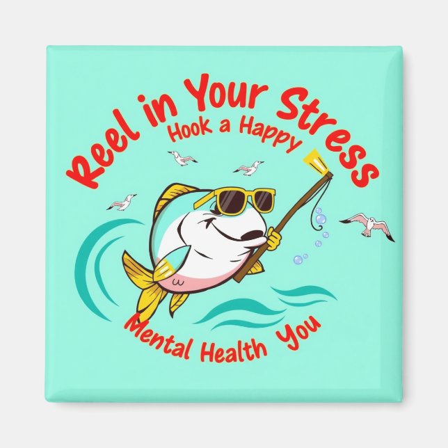 Aimant Atténuez votre stress (Devant)