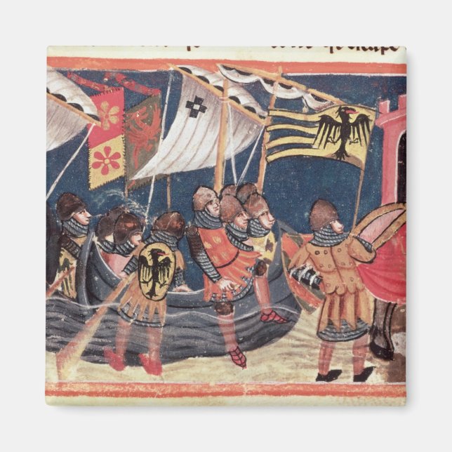 Aimant Atterrissage de Julius César en Angleterre (Devant)