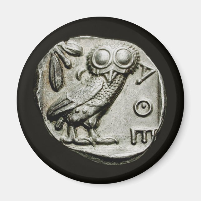 Aimant Attica Tetradrachm Owlthena (Devant)