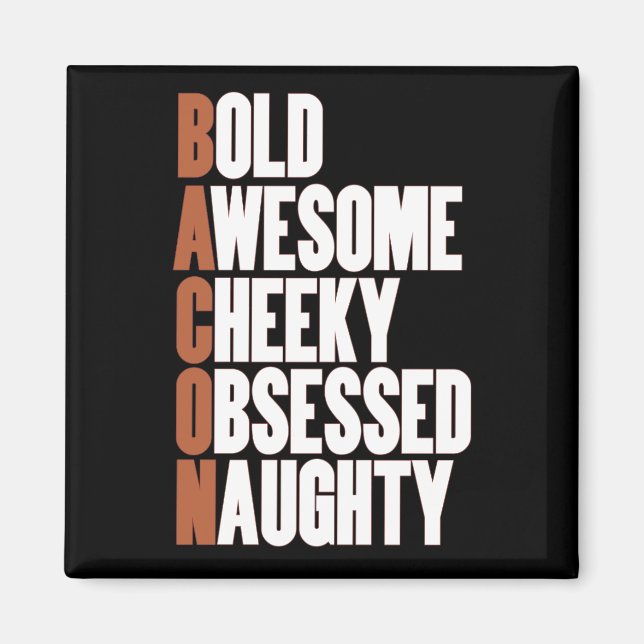 Aimant Attitude de Bacon (Devant)